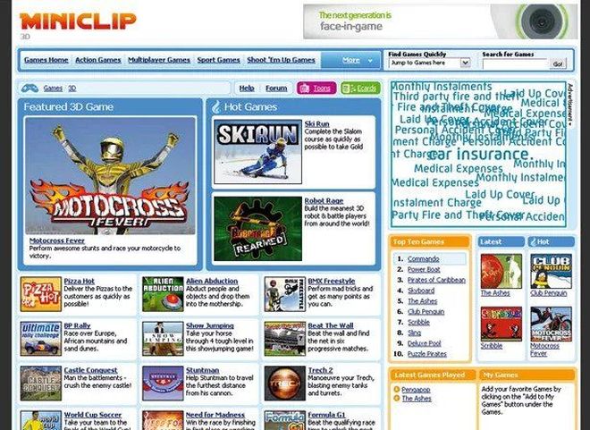 miniclip kiedys