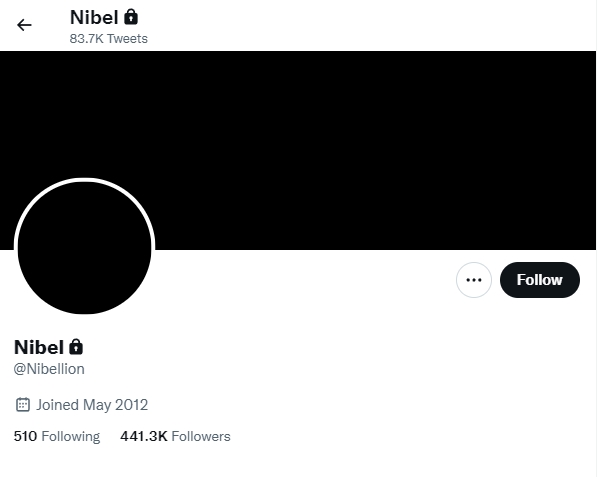 nibel twitter odejscie 1