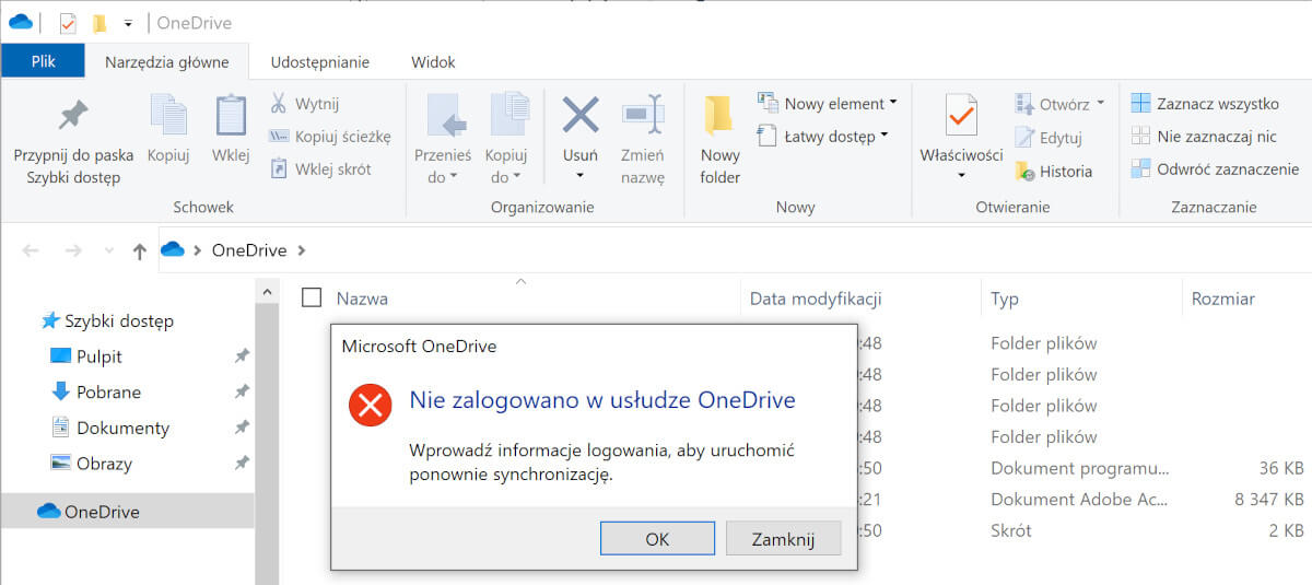 Microsoft zepsuł aktualizacją OneDrive w Windows 10, łatkę na problem trzeba pobrać ręcznie