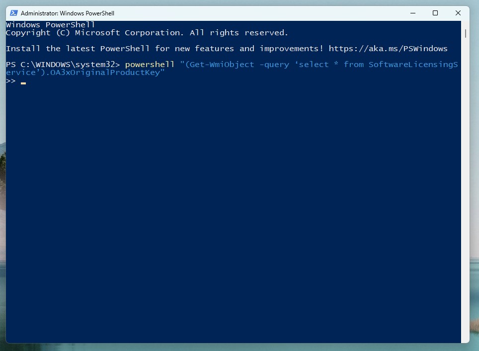 powershell