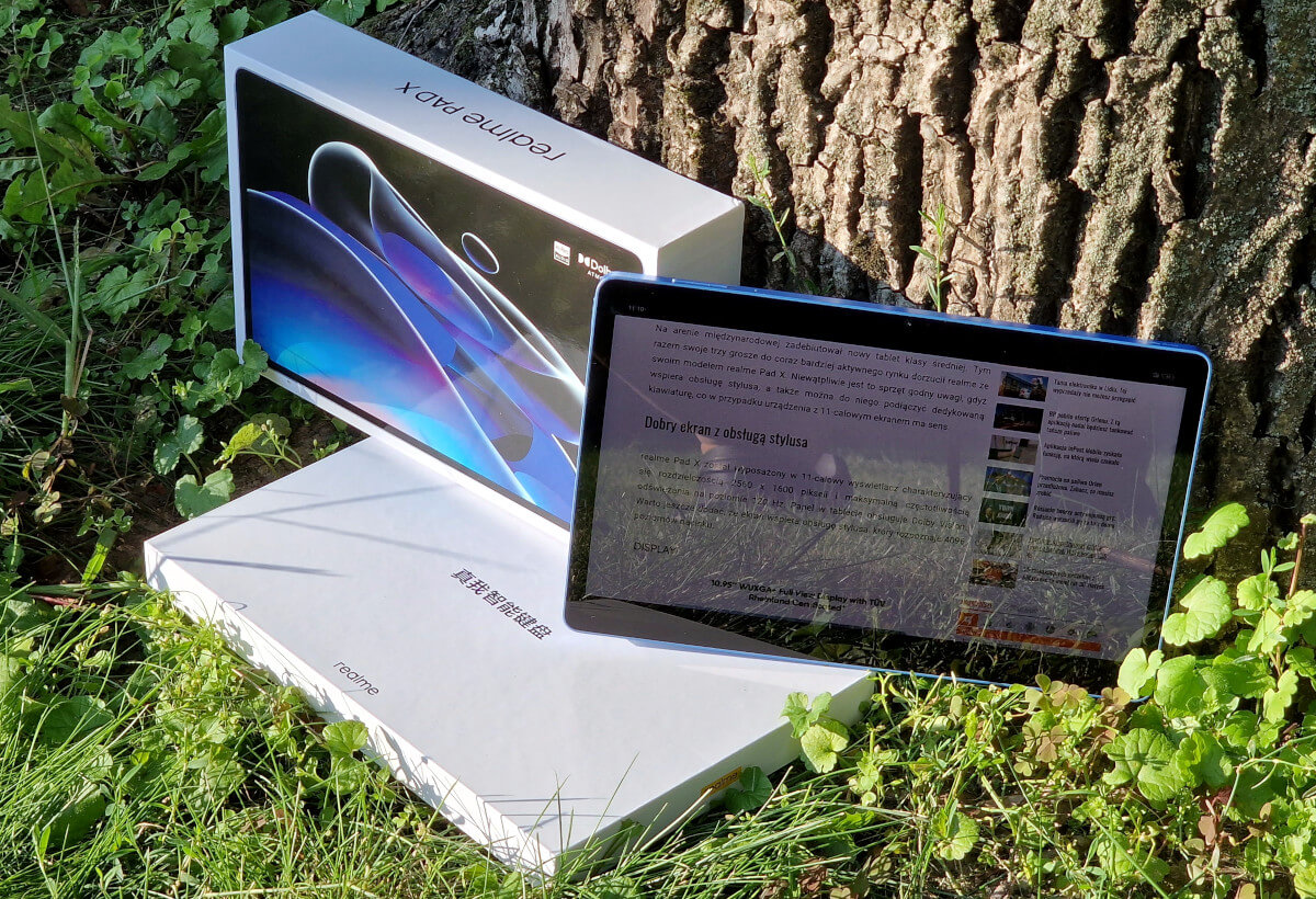 Recenzja tabletu realme Pad X 5G. Świetne multimedia zawsze pod ręką