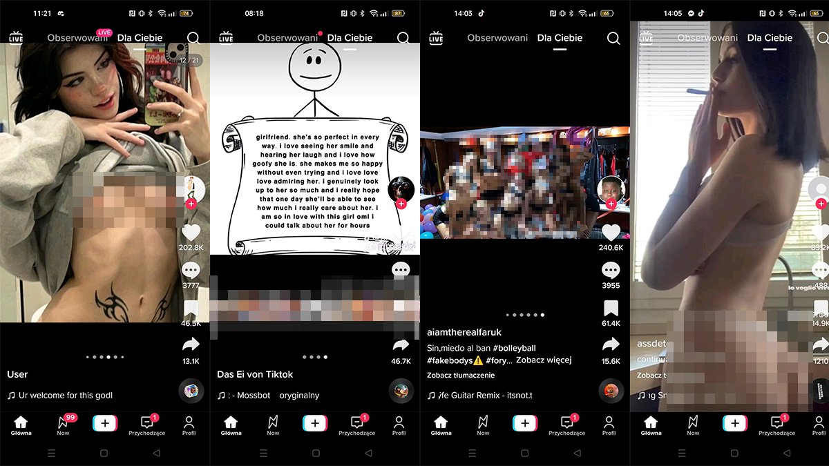tiktok pornografia problem 1