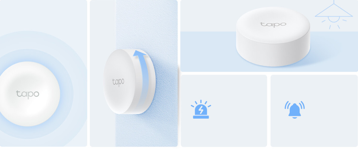 Smart czujniki i włączniki TP-Link Tapo z własną centralką, w tym świetne włączniki światła