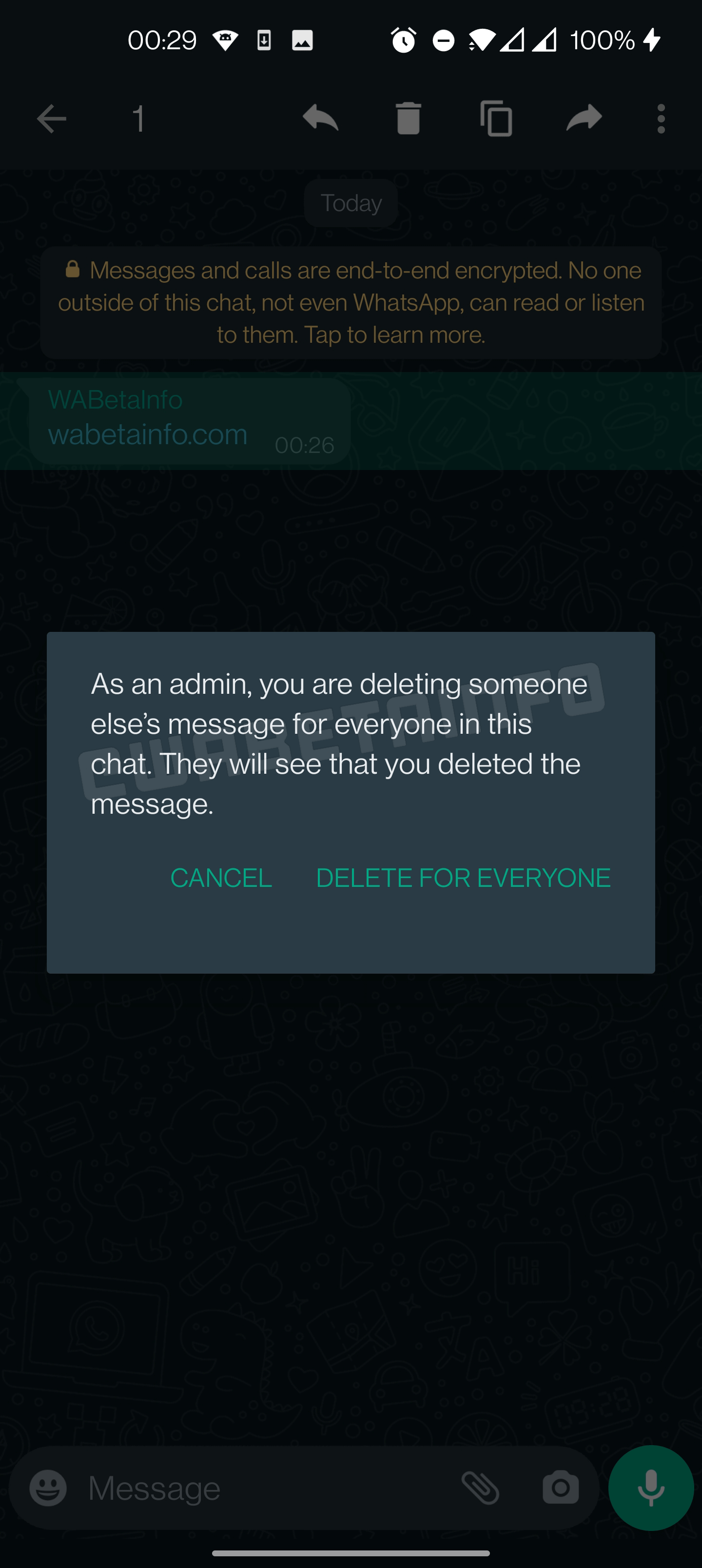 whatsapp administrator kontrola 2