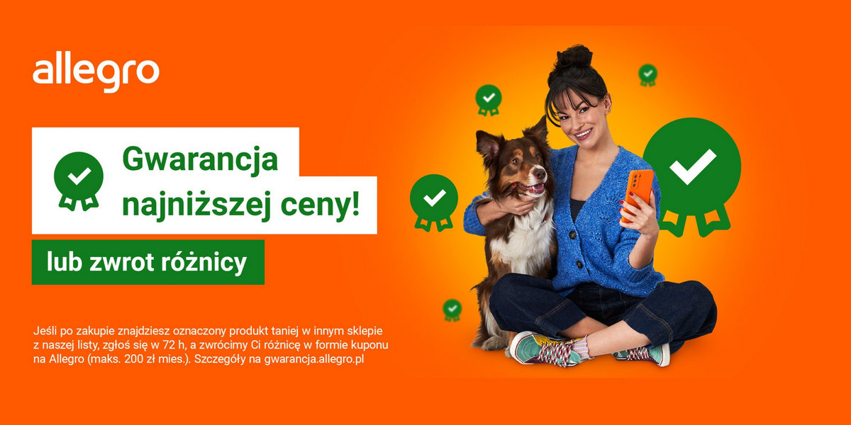 Gwarancja najniższej ceny w wybranych sklepach internetowych