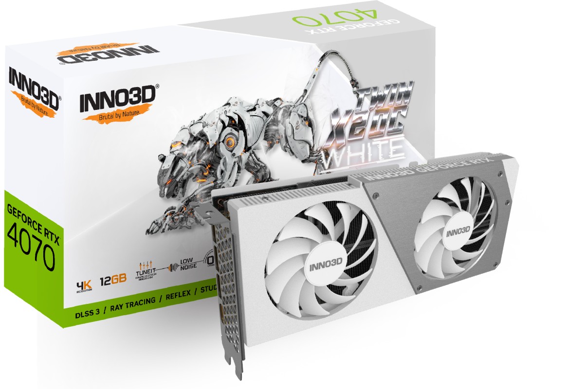 4070 TWIN X2 OC WHITE set
