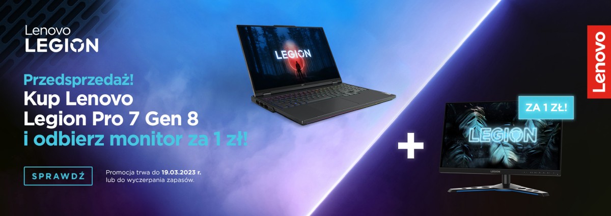 Lenovo startuje z przedsprzedażą Lenovo Legion Pro 7