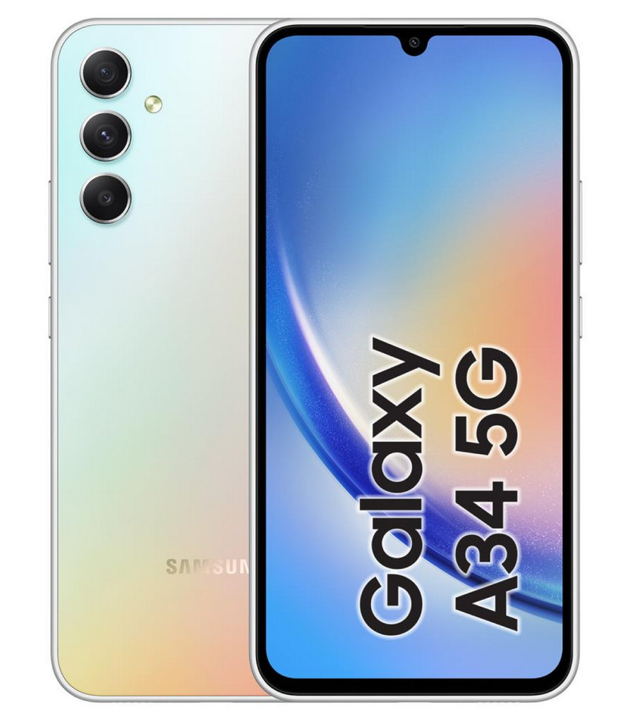 Samsung Galaxy A34 5G 6128GB 120Hz 25W Silver