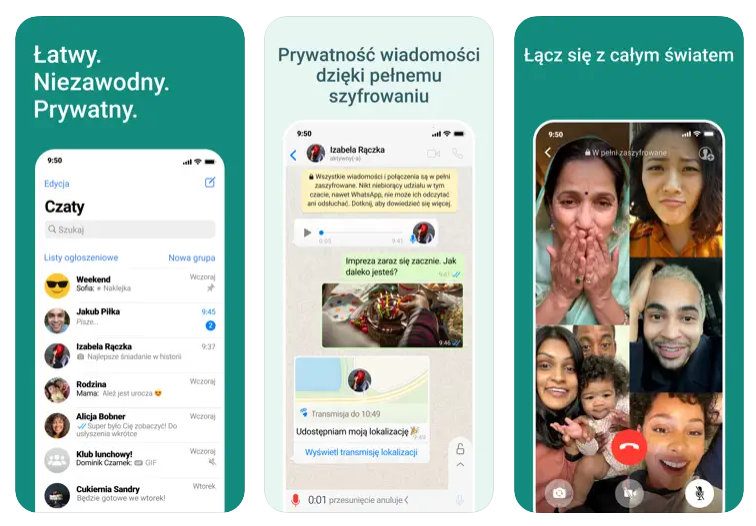 Funkcje WhatsApp Messenger / zdjęcie: App Store