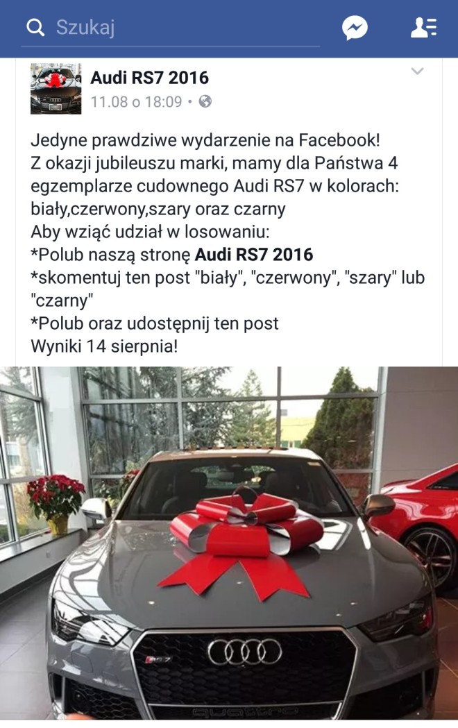 audi nie bardzo