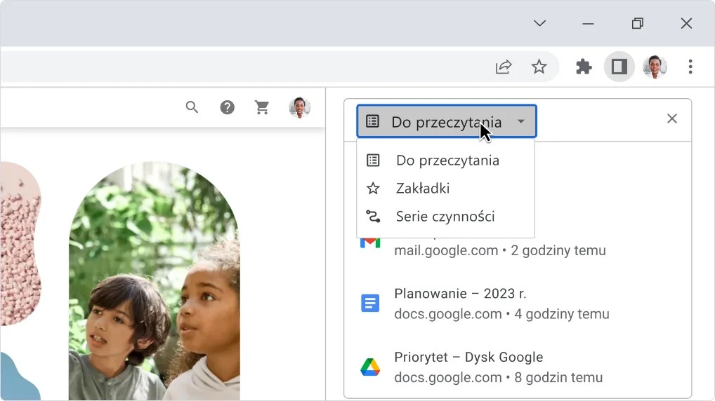 chrome 110 zakladki