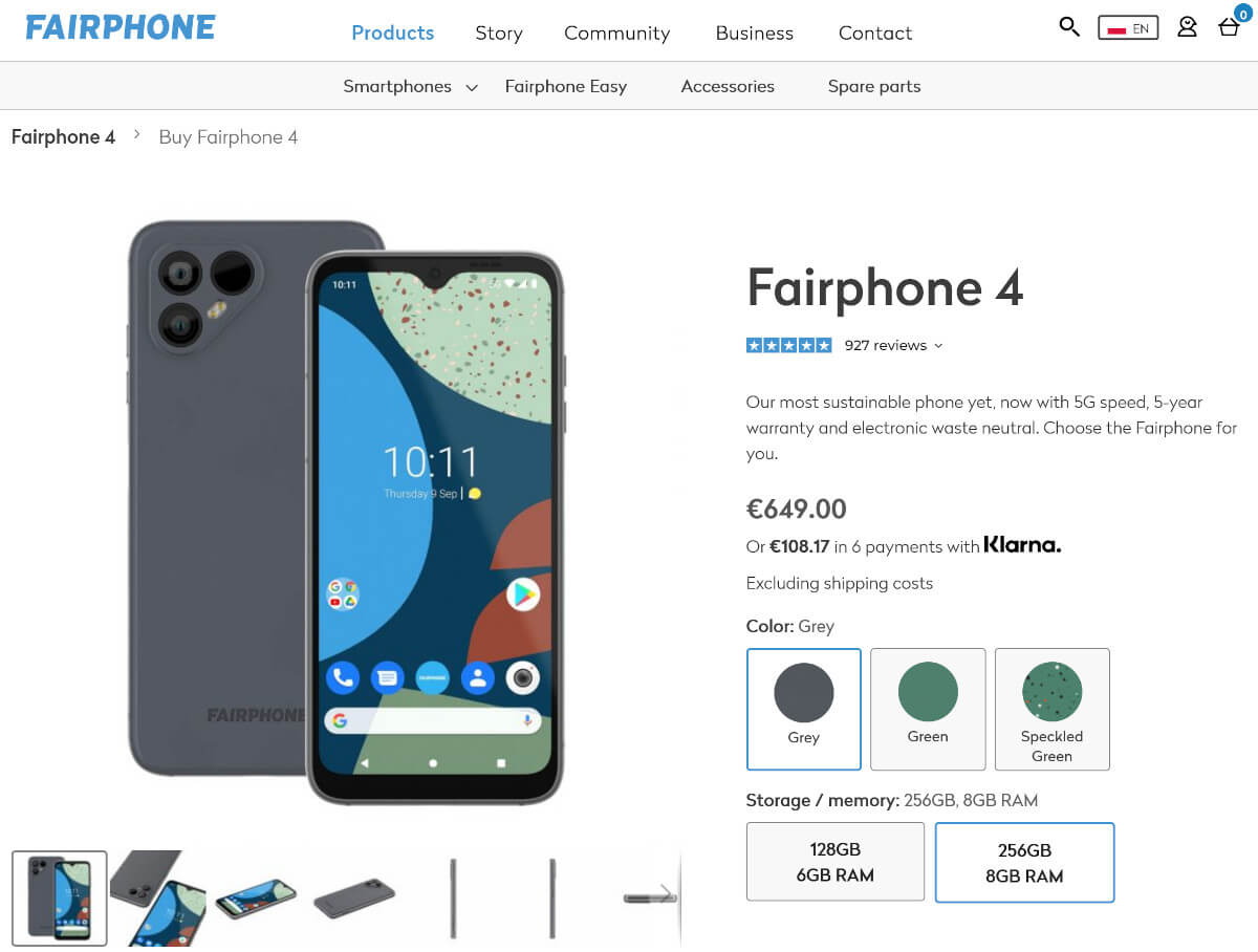 Wzór dla producentów smartfonów z Androidem. Fairphone 2 z ponad 7 latami wsparcia