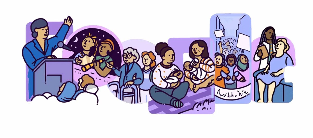 google doodle dzien kobiet