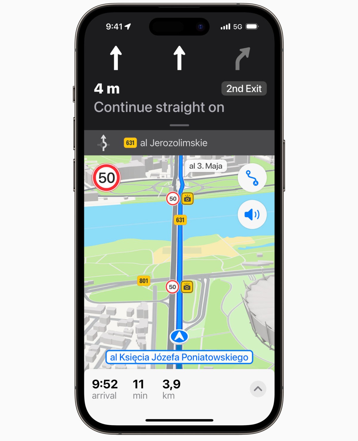 nowe mapy apple w polsce 2