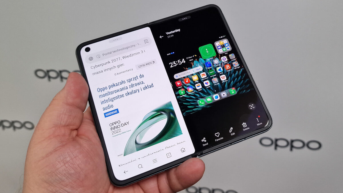 Pierwsze wrażenia z Oppo Find N2. Najciekawszy składak na rynku znów z tym samym problemem