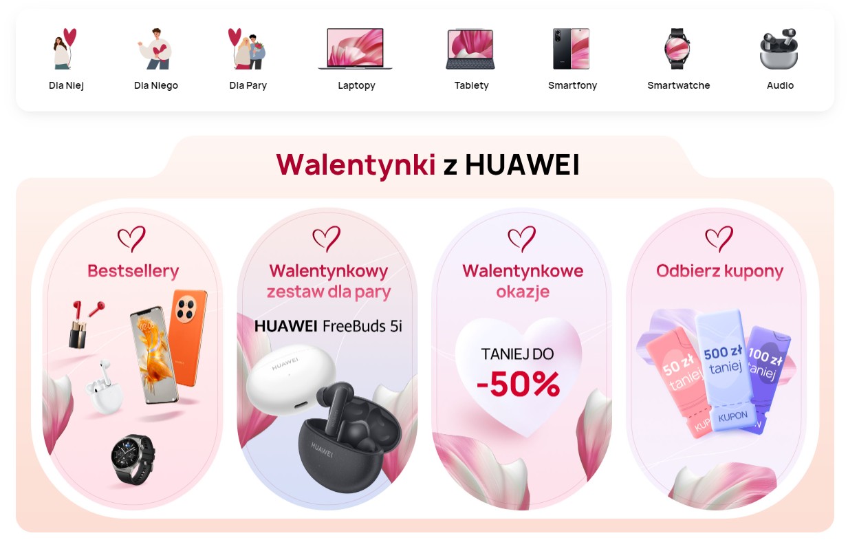 walentynki huawei