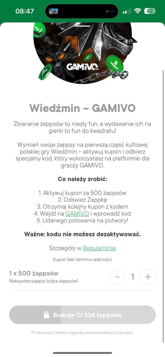 wiedzmin zappka