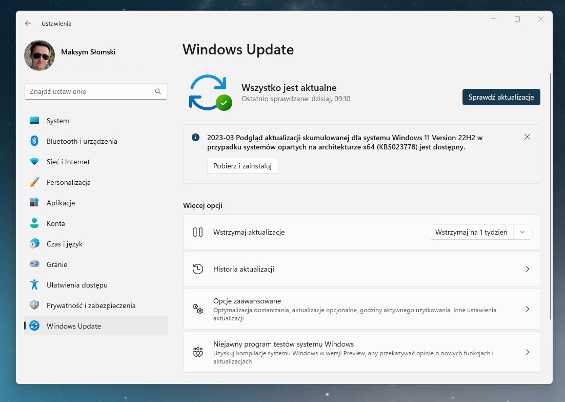 windows 11 update