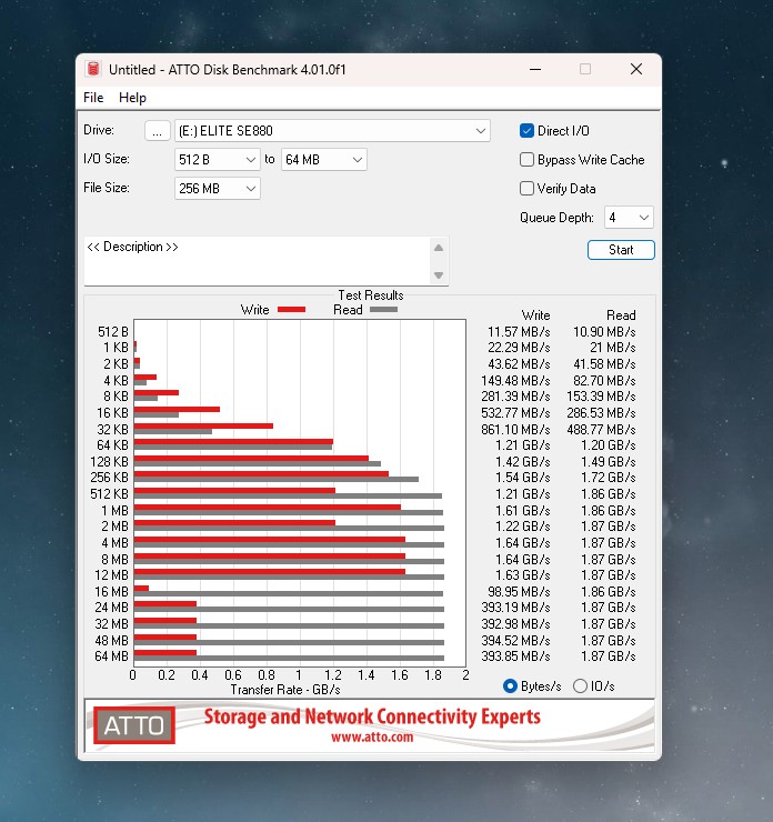 ADATA Elite SE880 benchmark 4