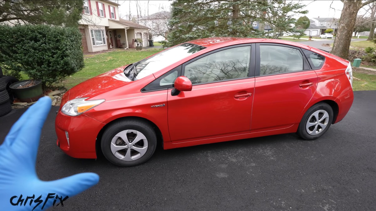 chrisfix wymiana baterii toyota prius