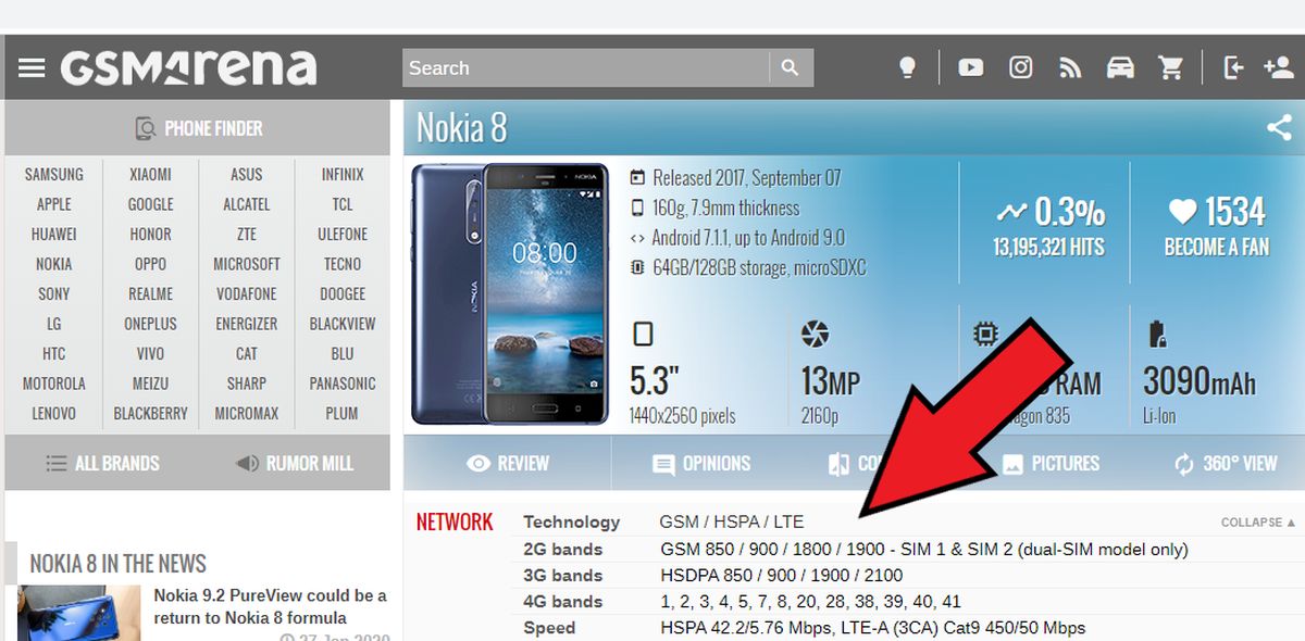 czy smartfon wspiera 4g