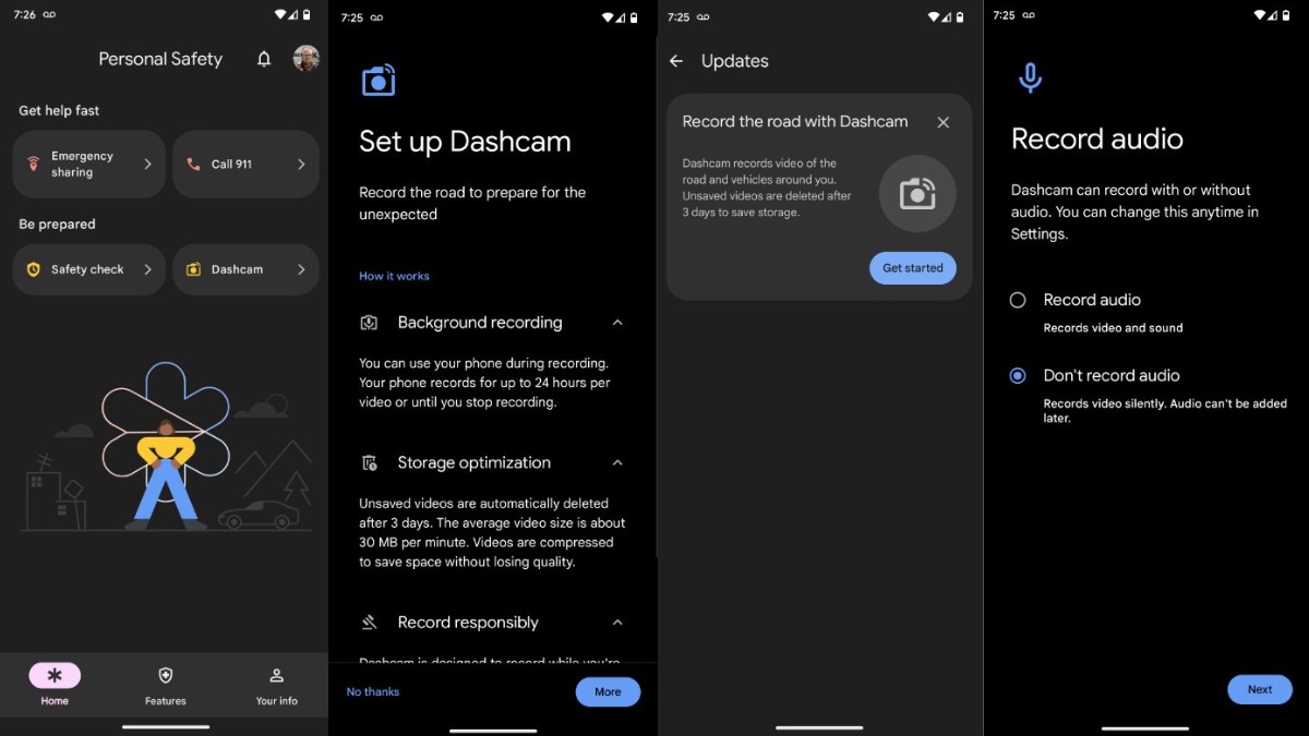 smartfon wideorejestrator