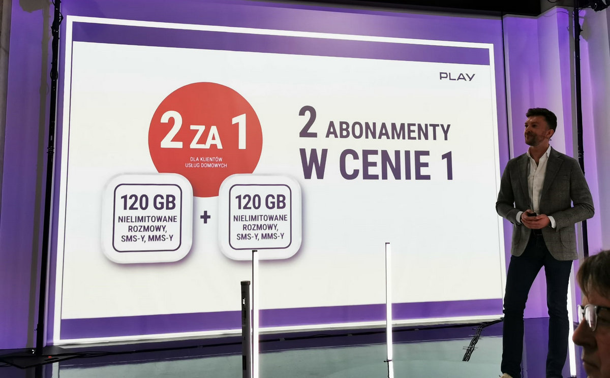Play 2 abonamenty 5G w cenie 1