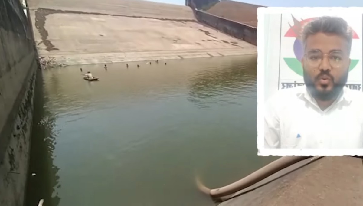 Rajesh Vishwas woda ze zbiornika