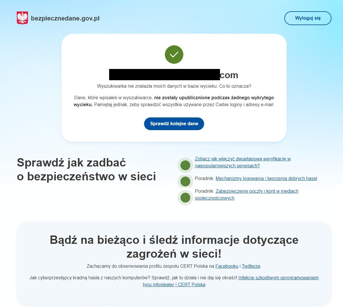 bezpiecznedane wyszukiwarka 2