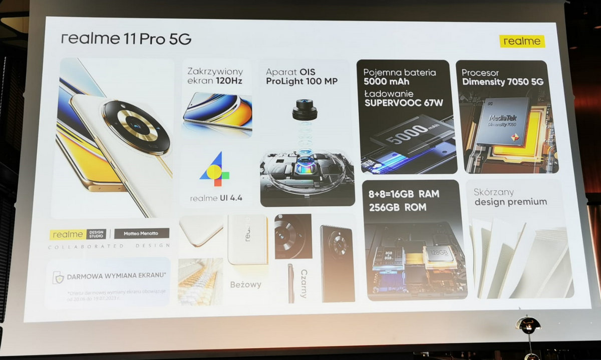 realme 11 Pro 5G - najważniejsze cechy