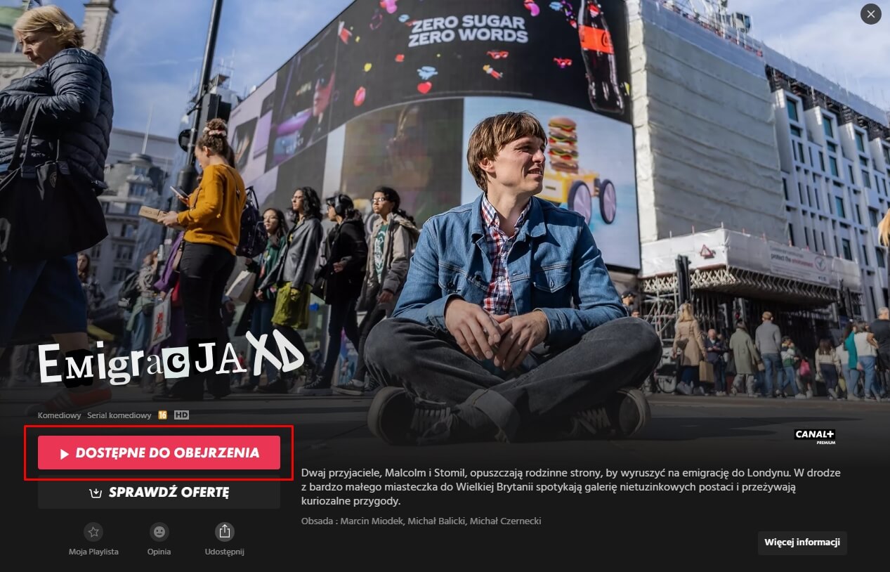 canal plus serial za darmo emigracja xd belfer 1 1