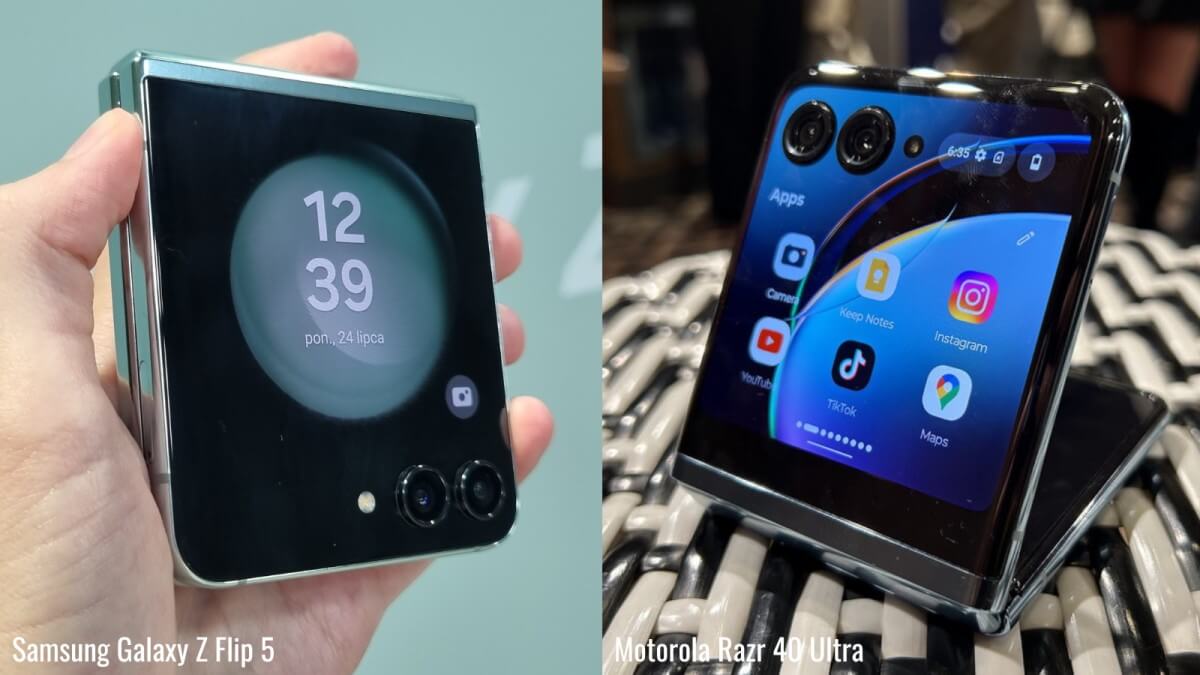 Samsung Galaxy Z Flip 5 vs Motorola Razr 40 Ultra