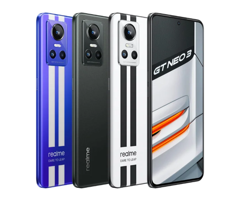 realme GT NEO 3 - kolory