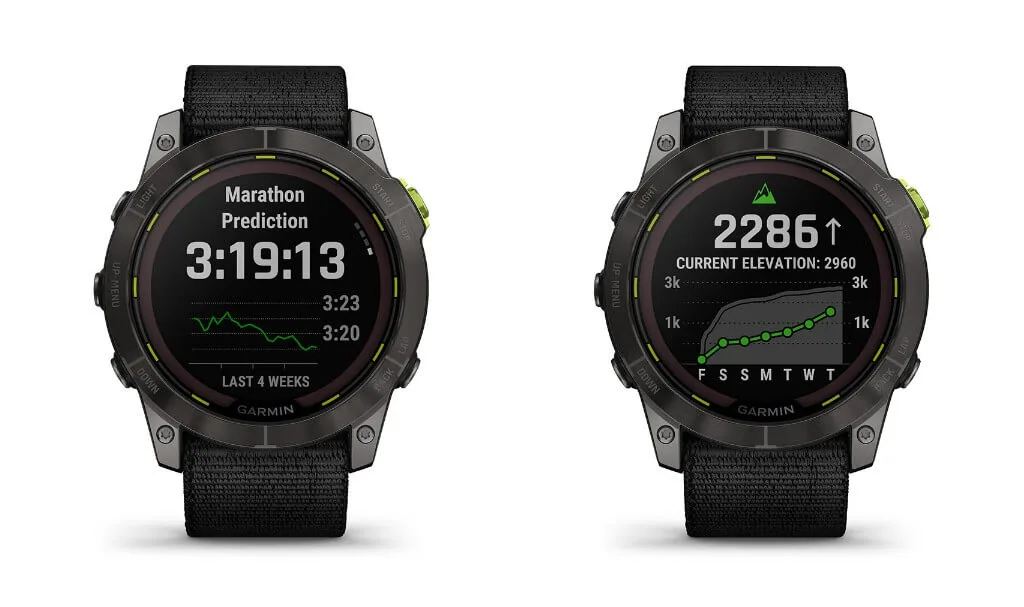 Garmin Enduro 2 - symulacja czasu