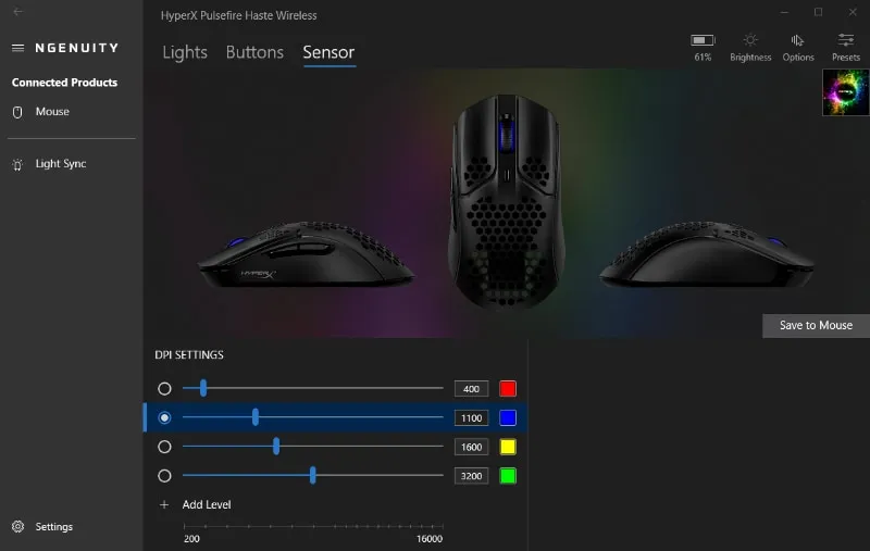 HyperX Pulsefire Haste Wireless