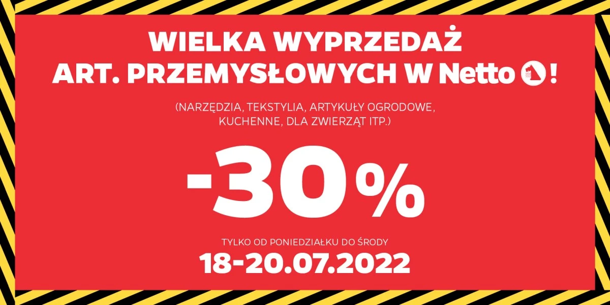 Netto Wyprzedaz -30