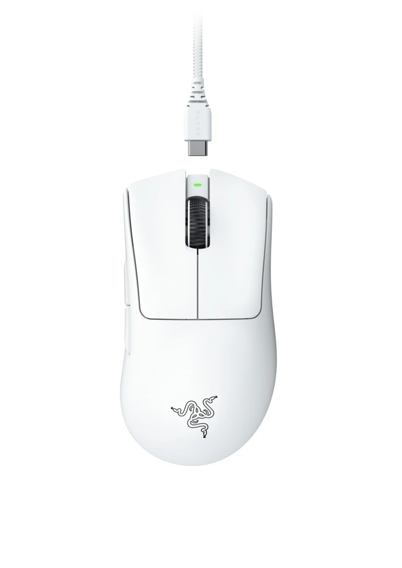 Razer DeathAdder V3 Pro 2022 WH Render01