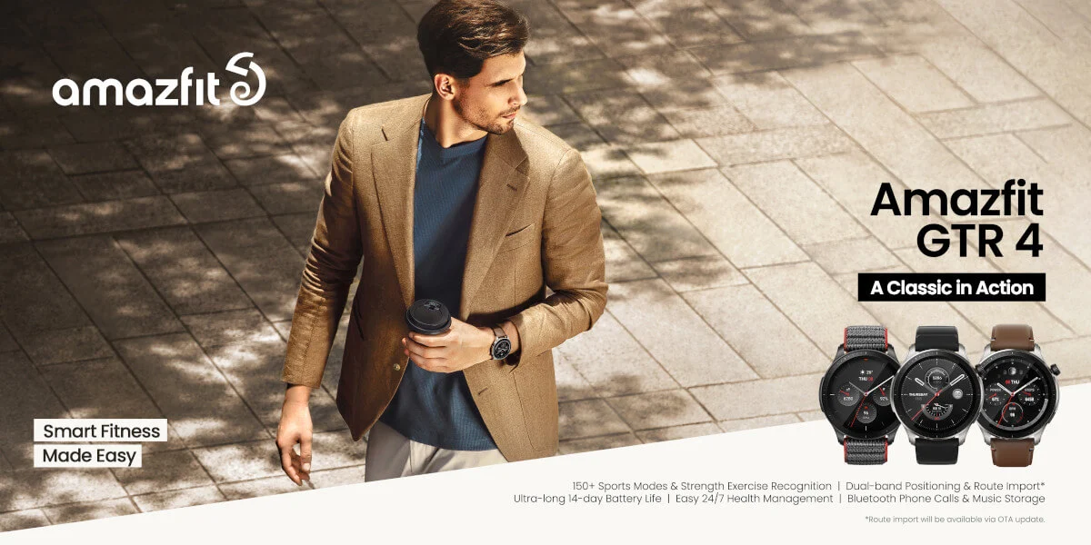 Nowa linia jeszcze bardziej zaawansowanych smartwatchy Amazfit GTR 4 i GTS 4 i GTS 4 Mini