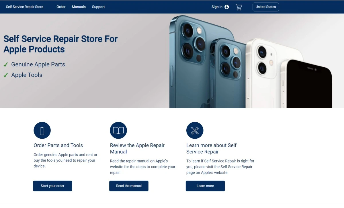 apple self service repair