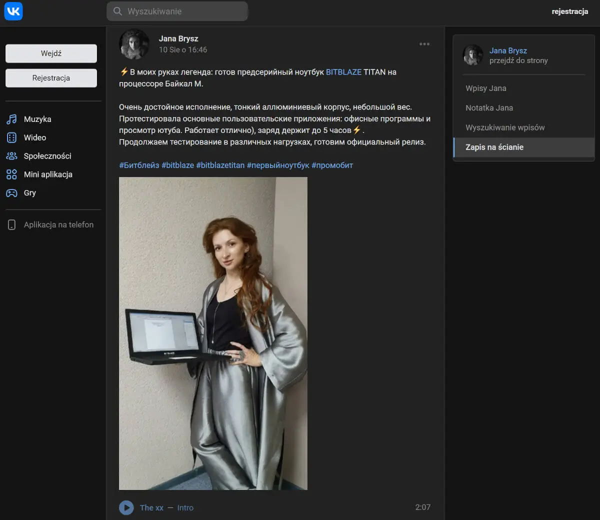 Rosyjski laptop Bitblaze Titan BM15 z układem Baikal M1. Śmieszna moc, zaporowa cena