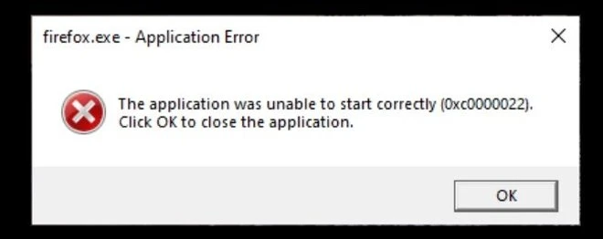 blad 0xc0000022 windows