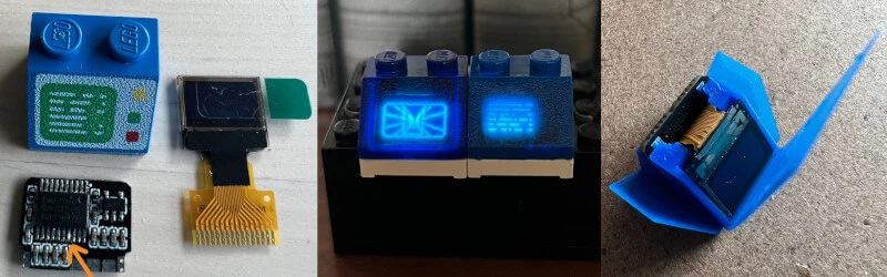 Zagrał w Dooma na klocku LEGO. Stworzył w nim działający ekran