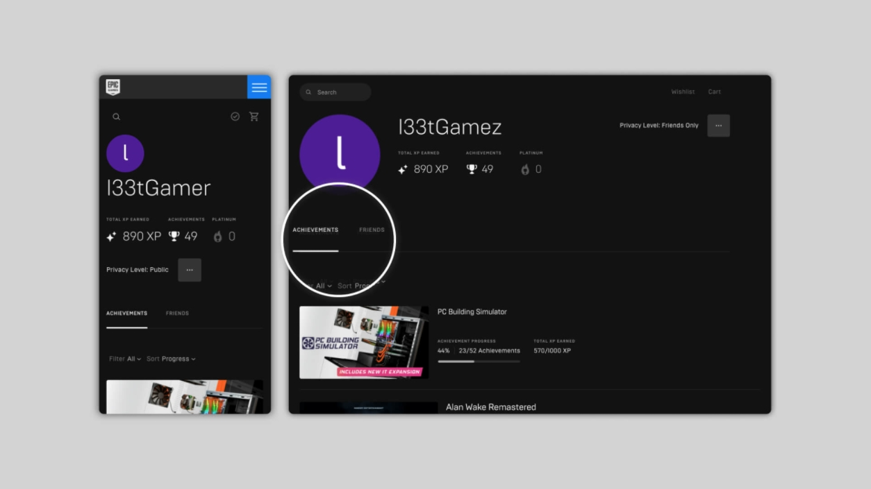 epic games store moje osiagniecia 1