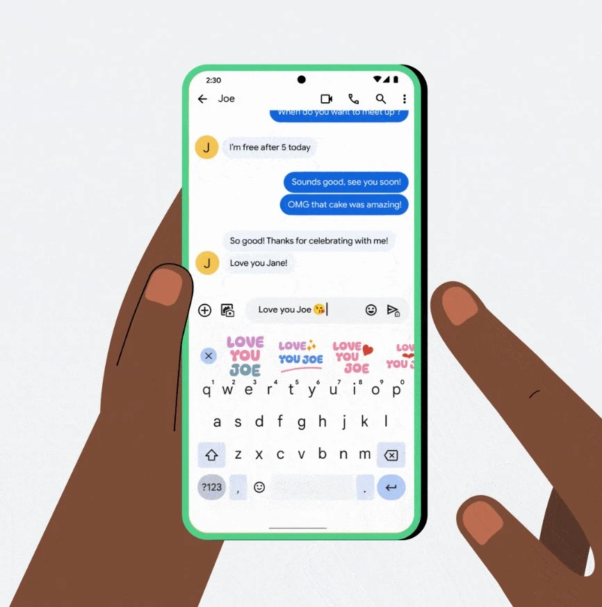 gboard nowosci naklejki 3