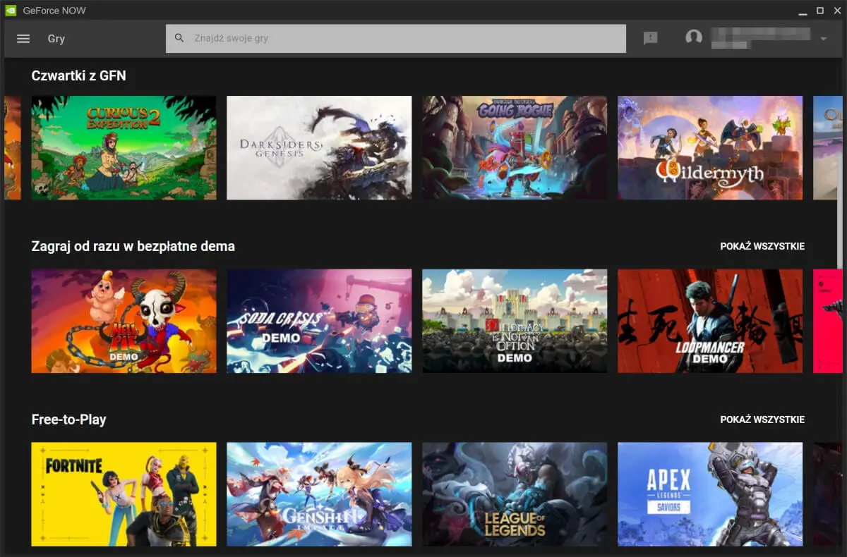 Jak zmienił się GeForce Now? Chmura to gaming PC nawet na TV, smartfonie czy startym laptopie