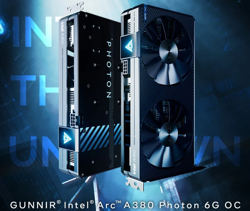 Intel wprowadza grafikę Arc A380 i niereferencyjny model Gunnir, ale jest pewien haczyk