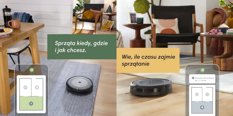 Roboty odkurzające nowej generacji. iRobot Roomba serii i5