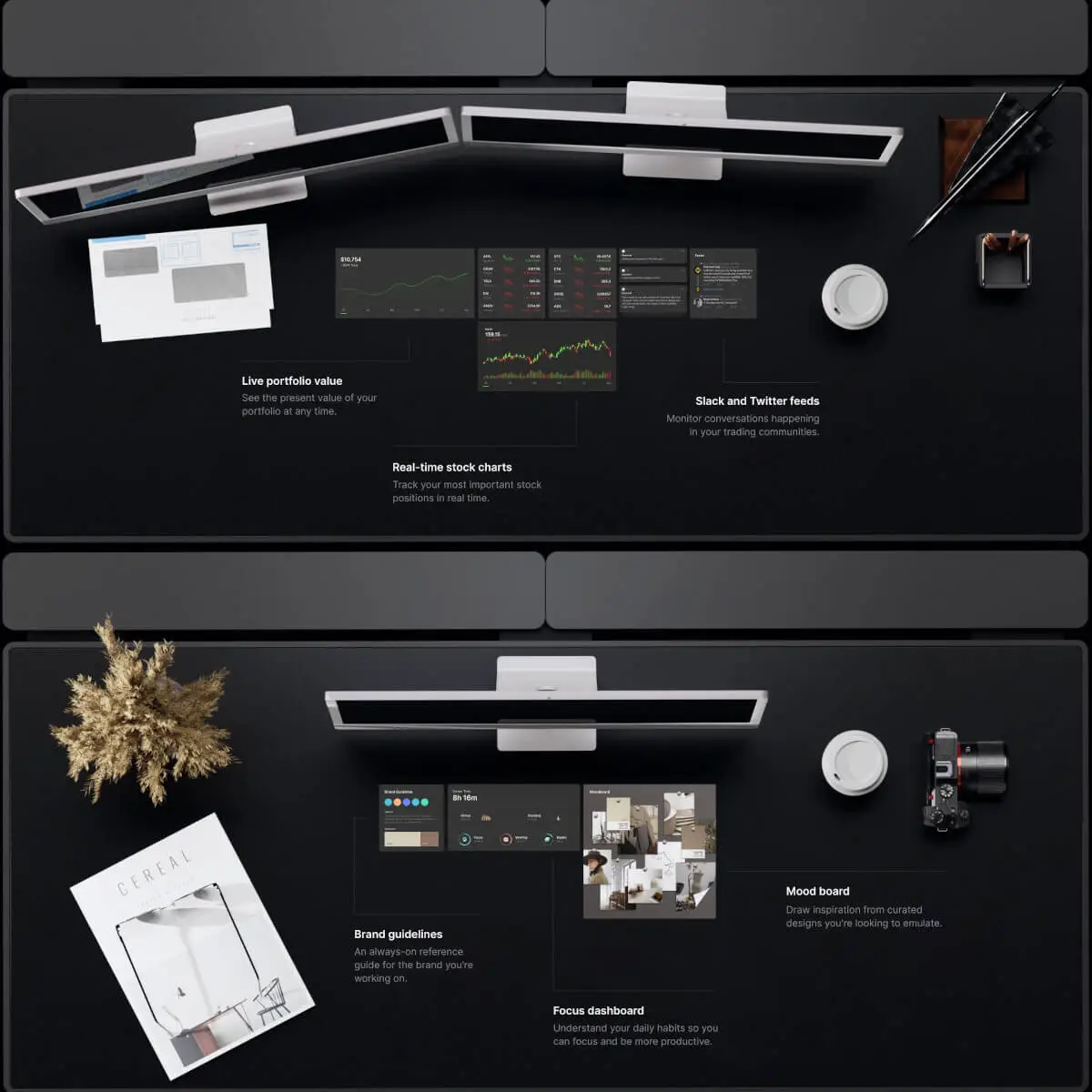 Rewolucyjne smart biurko Lumina Desk z własnym systemem operacyjnym i ekranem