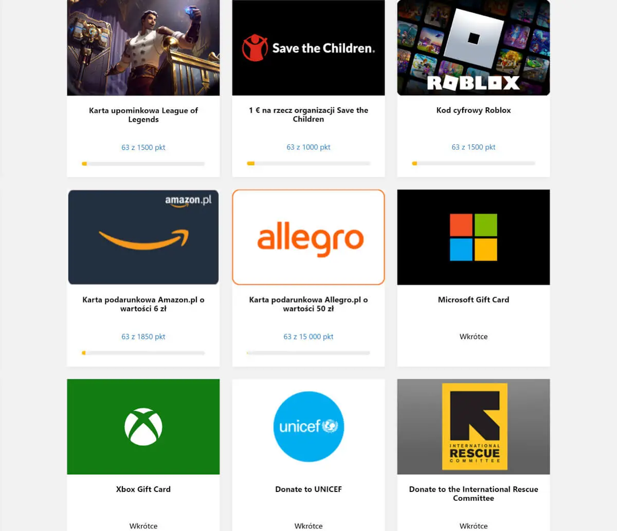 Microsoft Rewards już w Polsce. Kody upominkowe za proste zadania w Edge