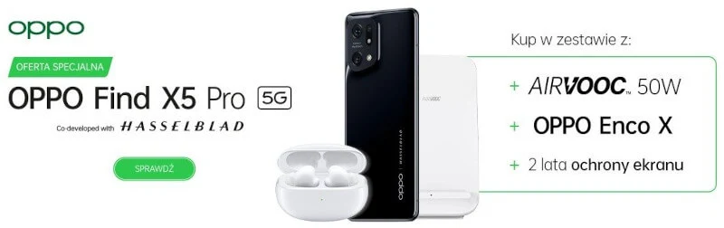 Oppo Find X5 Pro. Topowy model z aparatem Hasselblad już w Polsce z gratisami na start